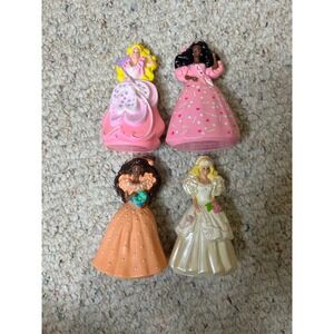 Vintage Mattel McDonalds Barbie Princess Figures Lot Of 4‎